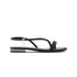 Sandali bassi neri con applicazione di strass ALDO Wicorebeth, Donna, SKU w041000623, Immagine 0